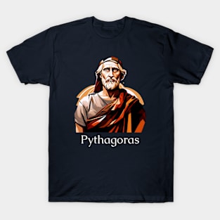 Pythagoras Math Teacher Gift , Pythagorean theorem, funny T-Shirt